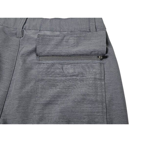 BYLT Premium Basics Kinetic Shorts Men’s Large 9.5" Slate Gray Performance Chino - Picture 8 of 14